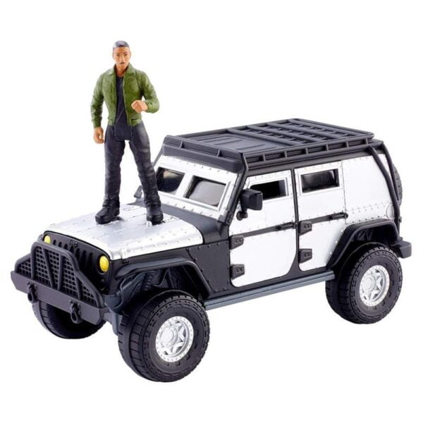 Carrinho Mattel Fast & Furious Stunt Stars - Tej + Jeep Wrangler - FCG31