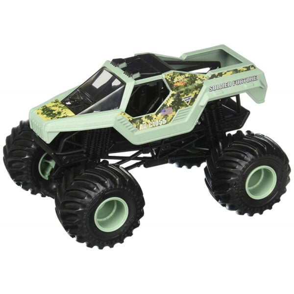 Carrinho Mattel HotWheels Monster Jam Soldier Fortune CBY61 (1:24)