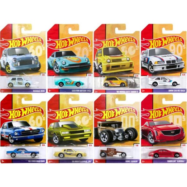 Carrinho Mattel Hotwheels Retro GBB85 - Variados