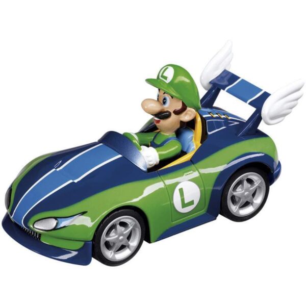 Carrinho Pull & Speed Mariokart Wii - 19305 Wild Wing - Luigi