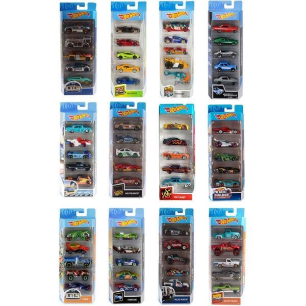 Carrinhos Hotwheels Mattel 1806 - Diversos (5PCS)