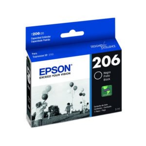 Cartucho De Tinta Epson T206 - 120 3ml - Preto