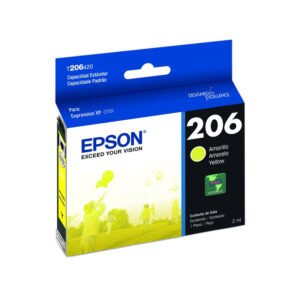 Cartucho De Tinta Epson T206 - 420 2ml - Amarelo