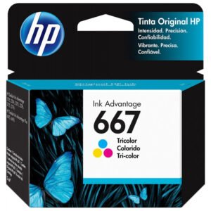 Cartucho de Tinta HP 3YM78AL 667 2ml Colorido