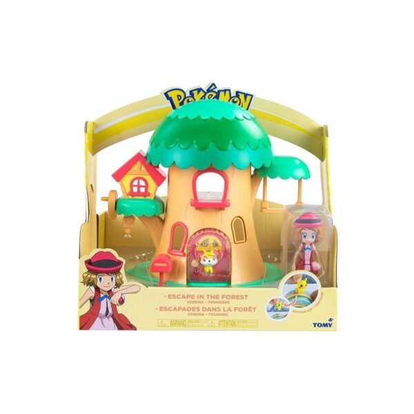 Casa na árvore Tomy Pokémon na Floresta - T19408