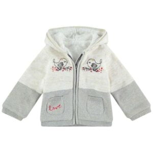 Casaco Cardigan para bebê Orchestra HI0079-ECR Feminino