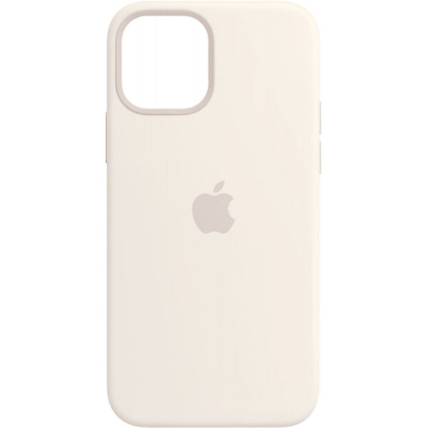Case Apple de Silicone para iPhone12 /12 Pro MHL53ZM - Branco