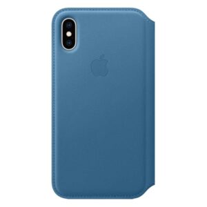 Case de Couro Folio para iPhone XS MRX02ZM Azul