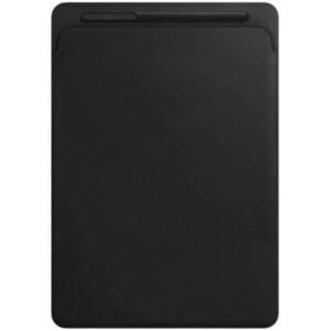 Case de Couro para iPad Pro 12.9 MQ0U2ZM Leather Sleeve Preto