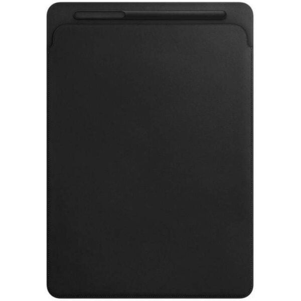 Case de Couro para iPad Pro 12.9 MQ0U2ZM Leather Sleeve Preto