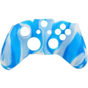Case de Silicone para Controle Xbox One - Azul/Branco