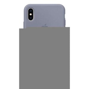 Case de Silicone para iPhone XS Max MTFH2ZM Cinza Lavanda