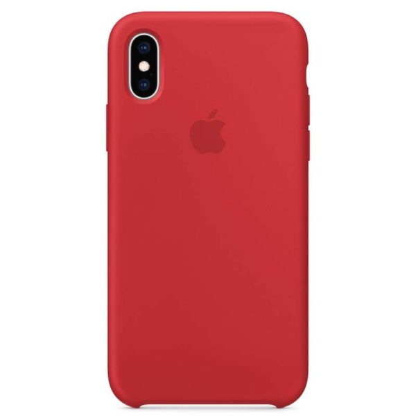 Case de Silicone para iPhone XS MRWC2ZM Vermelho