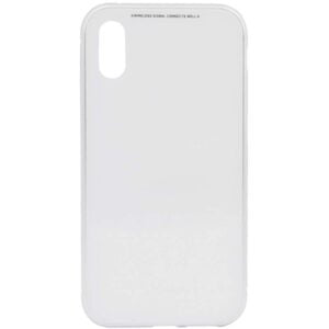 Case de Vidro para iPhone XS Max 4Life Full White