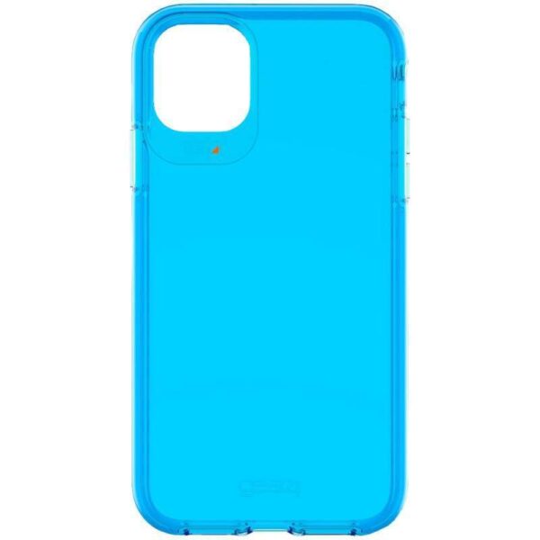 Case iPhone 11 Pro Gear4 Crystal Palace 5.8" ICB58CRTNBLE - Neon Blue