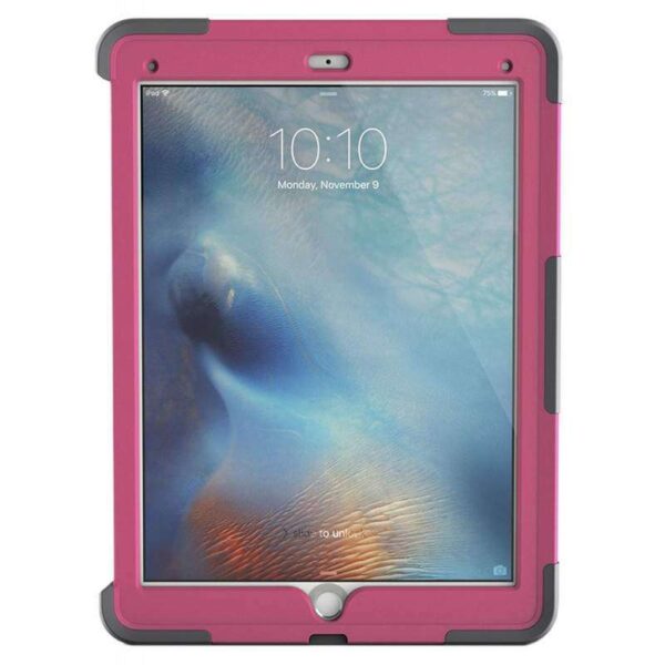 Case para iPad Pro 12.7" Griffin Suvivor Slim GB40363 Rosa/Cinza