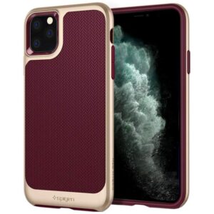 Case Spigen iPhone 11 Pro Max Neo Hybrid 075CS27148 Vinho/Dourado