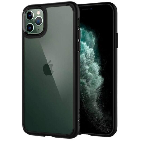 Case Spigen iPhone 11 Pro Ultra Hybrid 077CS27234 Crystal/Preto