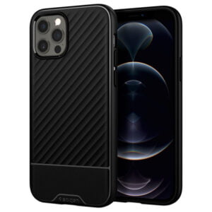 Case Spigen iPhone 12/12 Pro Core Armor ACS01515 Preto