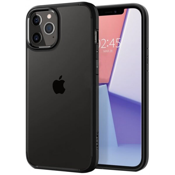 Case Spigen iPhone 12/12 Pro Crystal Hybrid Matte ACS01521 Transparente