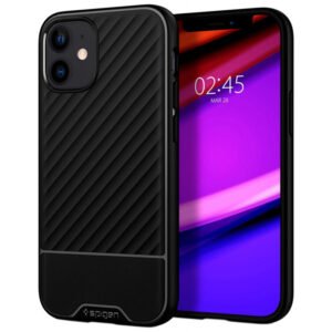 Case Spigen iPhone 12 Mini Core Armor ACS01537 Preto