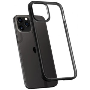 Case Spigen iPhone 12 Pro Max Crystal Hybrid ACS01477 Black Crystal