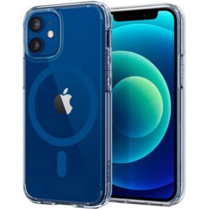 Case Spigen para iPhone 12/12 Pro - Crystal Hybrid Mag Blue