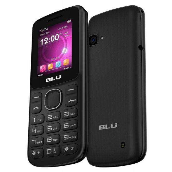 Celular Blu A120 3G 1.8" DS - Preto (plug p/antena Rural)