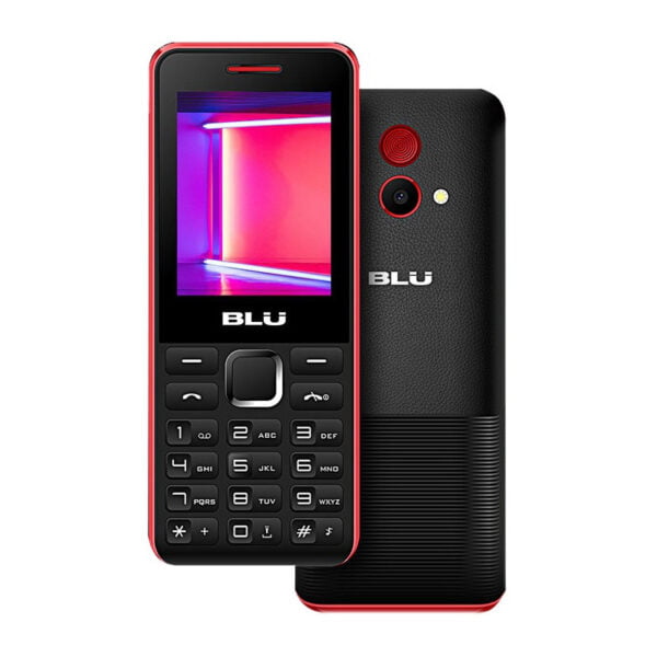Celular Blu Tank II T194 2.4" Dual Sim Preto/Vermelho
