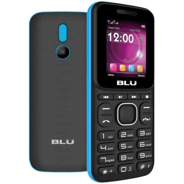 Celular Blu Z4 Music Z250 Dual Sim 1.8" Azul/Preto