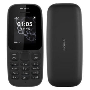 Celular Nokia 105 TA-1010 1Sim 1.8" Preto - 900/1800 (Inglês)