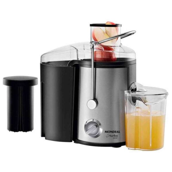 Centrifuga Mondial Turbo Juicer CF-06 220v Preto/Inox