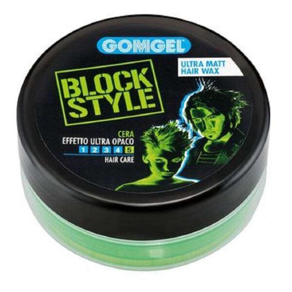 Cera de Cabelo Gomgel Block Style Hair Care 5