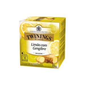 Chá Limão e Gengibre Twinings - 15g (10 Unidades)