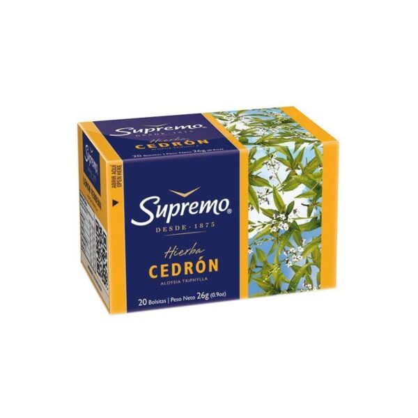 Chá Supremo Cedrón (20 Unidades)
