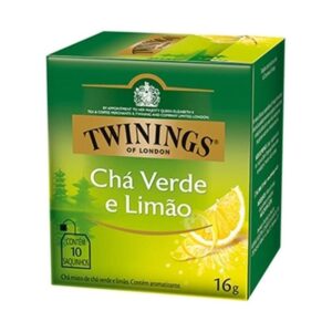 Chá Verde e Limão Twinings - 16g (10 Unidades)