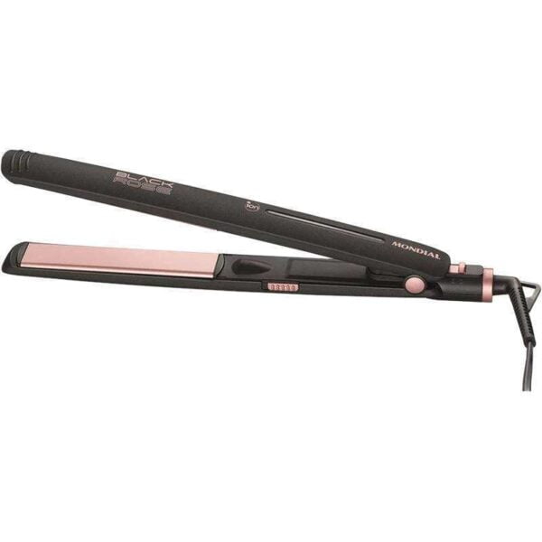 Chapinha para Cabelo Mondial P-27 Black/Rose (Bi-Volt)