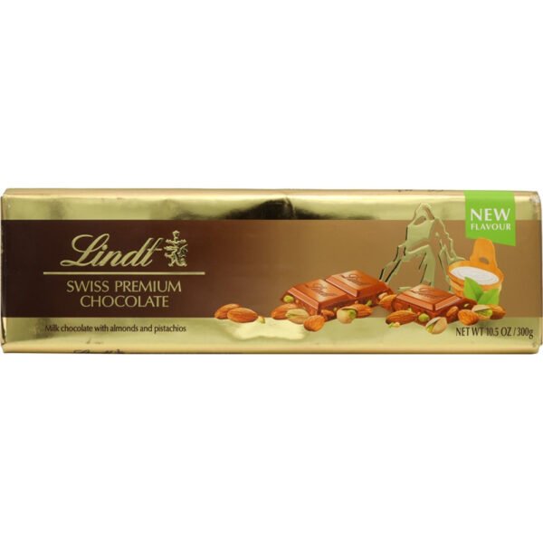 Chocolate Lindt & Sprüngli Swiss Premium Chocolate - Pistachio 300g
