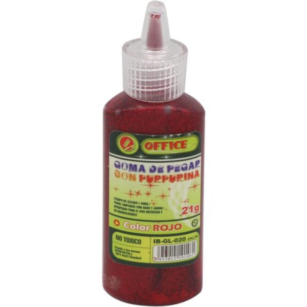Cola Gitter Office IB-GL-020 - Vermelho