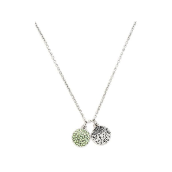 Colar Chrysalis Good Fortune - Agosto - Pedra Peridoto CRNT0108SP