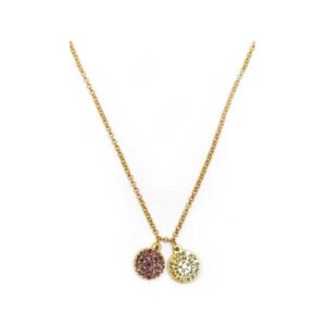 Colar Chrysalis Good Fortune - Fevereiro - Pedra Ametista CRNT0102GP