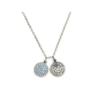 Colar Chrysalis Good Fortune - Pedra Topázio Azul CRNT0112SP