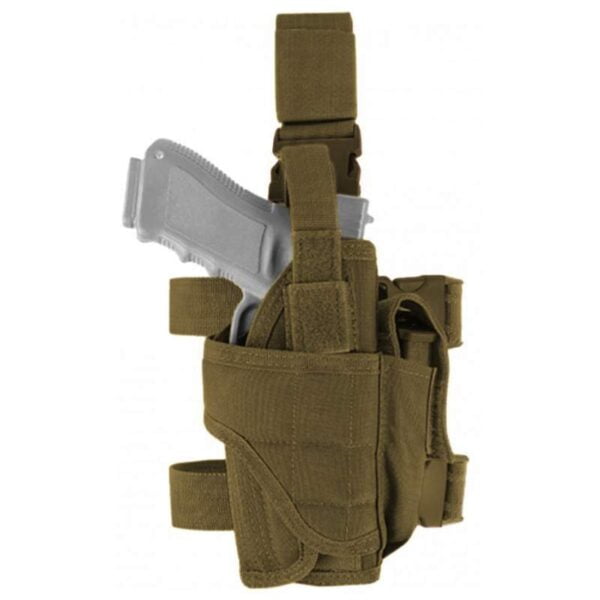 Coldre de Perna Tático Evo Tactical HS014 - Tan