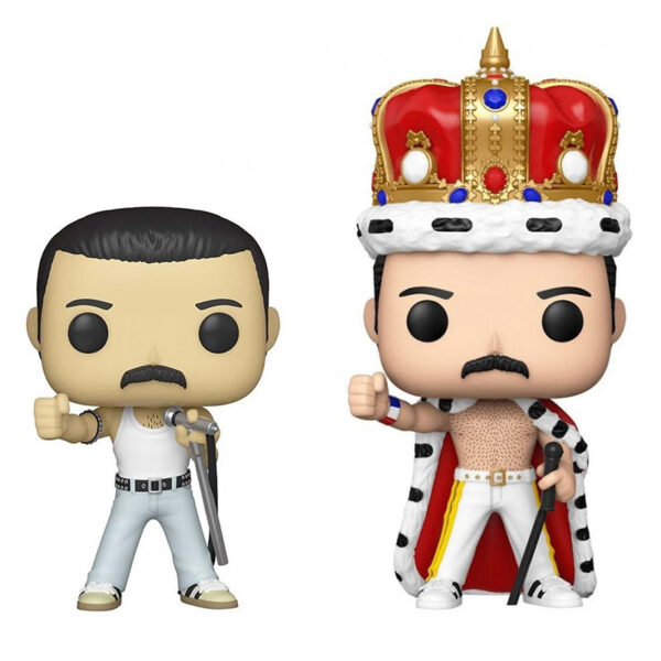 Combo bonecos Freddie Mercury - Queen - Funko POP! 183 -184