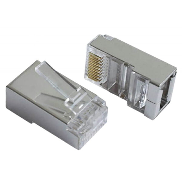 Conector RJ45 HLD Cat 6 Metálico (unidade)