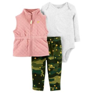 Conjunto Carter's 121I676 Feminino (3 Peças)