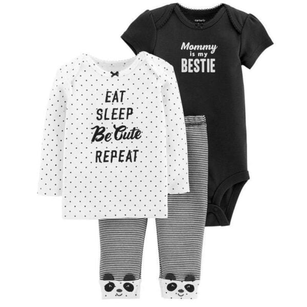 Conjunto Carter's 126H486 Feminino (3 Peças)