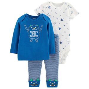 Conjunto Carter's 126H491 Masculino (3 Peças)