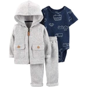 Conjunto Carter's Masculino 16590710 (3 Peças)