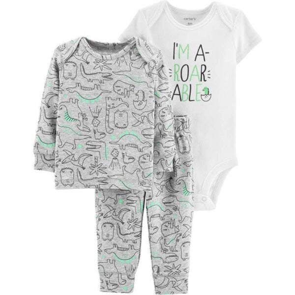Conjunto Carter's Masculino 16687310 (3 Peças)